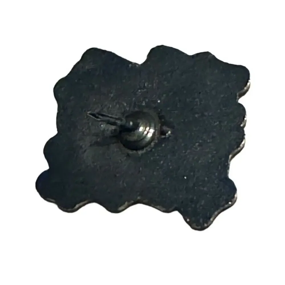 Etah Love Hate 2 Heavy Metal Rock Roll Goth Punk Enamel Lapel Pin Pinback READ‎